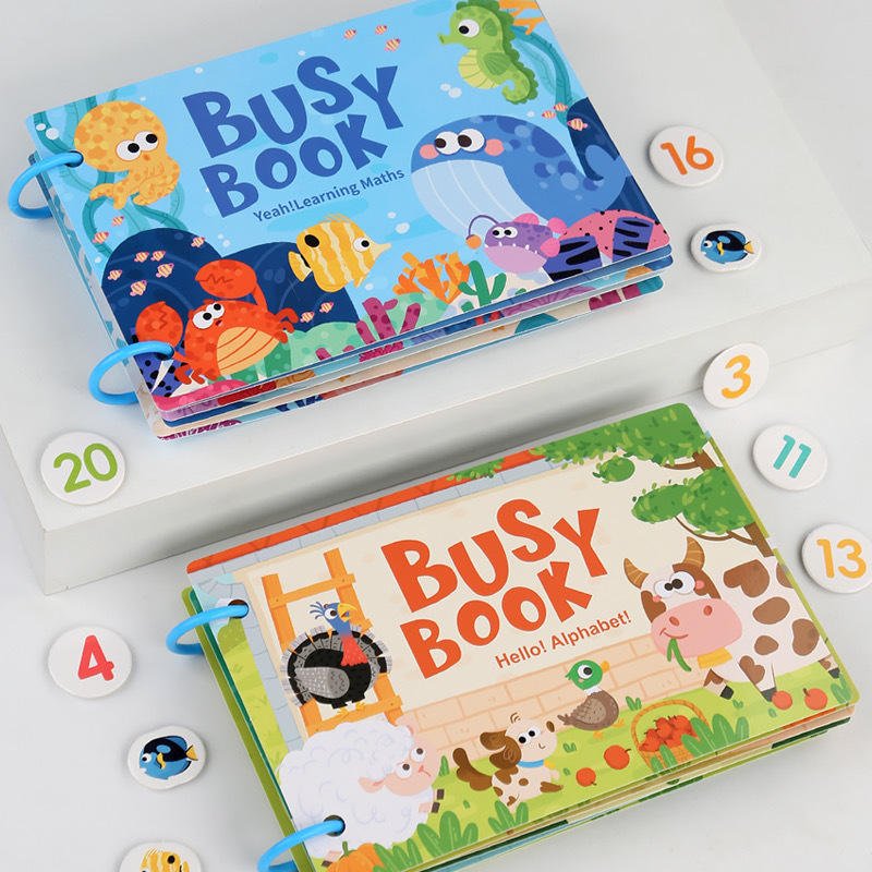 Kids Educational Busy Book ( ages 2–6 )